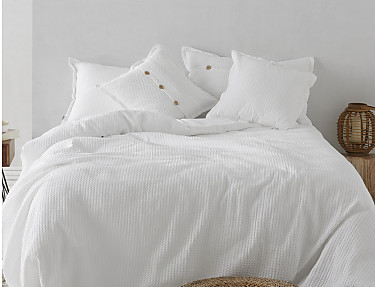 Estelia - Funda nórdica Jacquard Banús 100% Algodón color Blanco