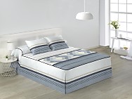 Colcha Edredón Colman color Azul o Rosa