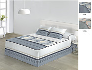 Colcha Edredón Colman color Azul o Rosa