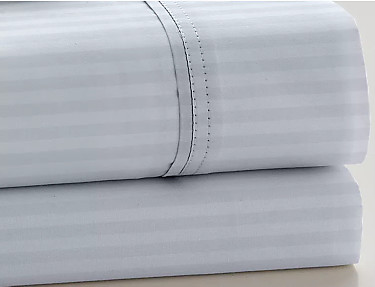 Estelia - Encimera Estelia Combi 300 Hilos 100% Algodón color Blanco listado