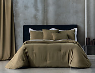 Edredón de terciopelo Raka color Azul, Berenjena, Gris, Lino o Plata