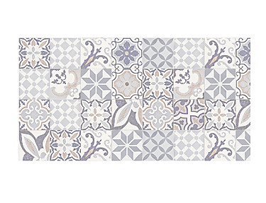 Storplanet - Alfombra vinílica acolchada Croma BCN Vintage