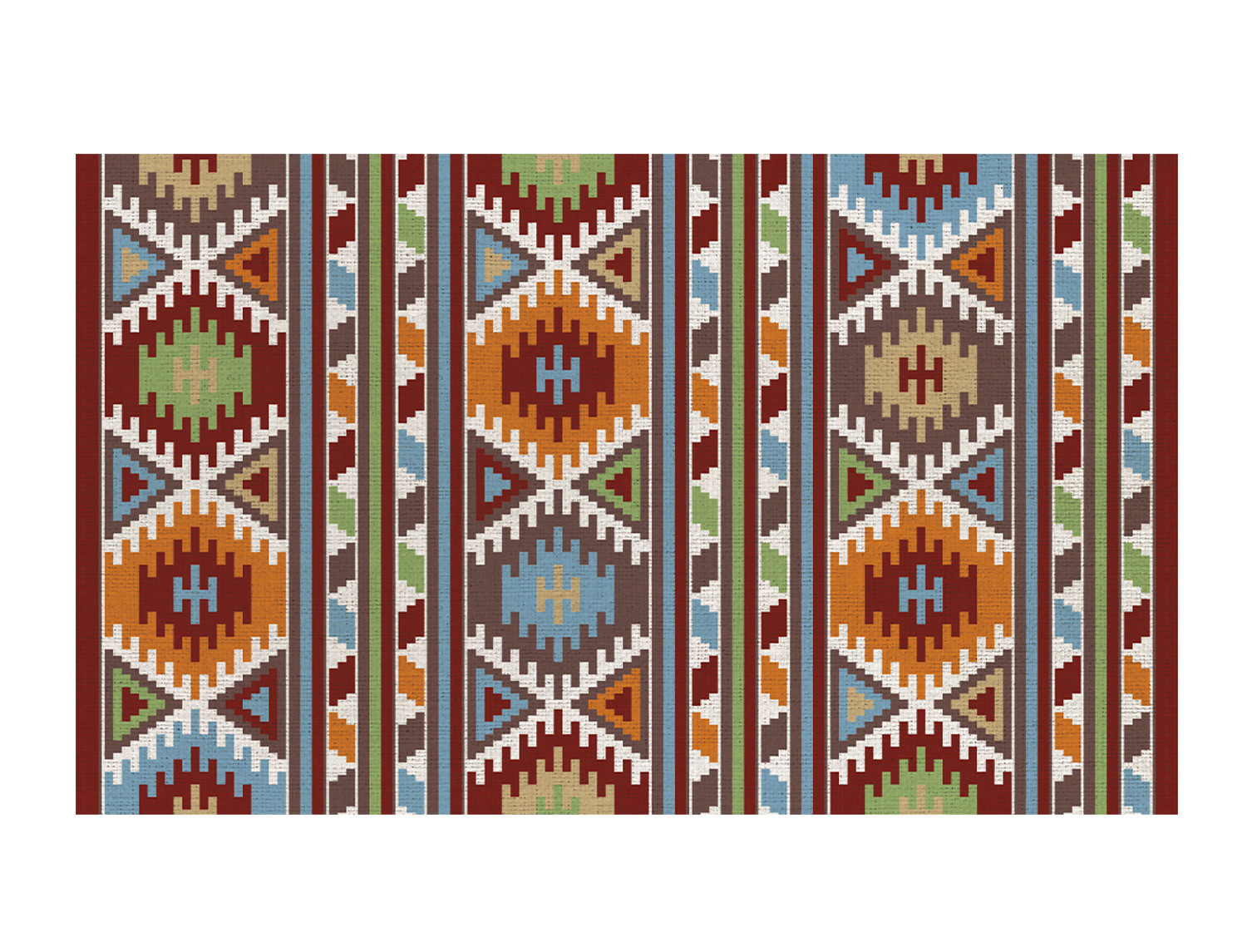 Storplanet Alfombra vinílica acolchada Croma Origins Kilim