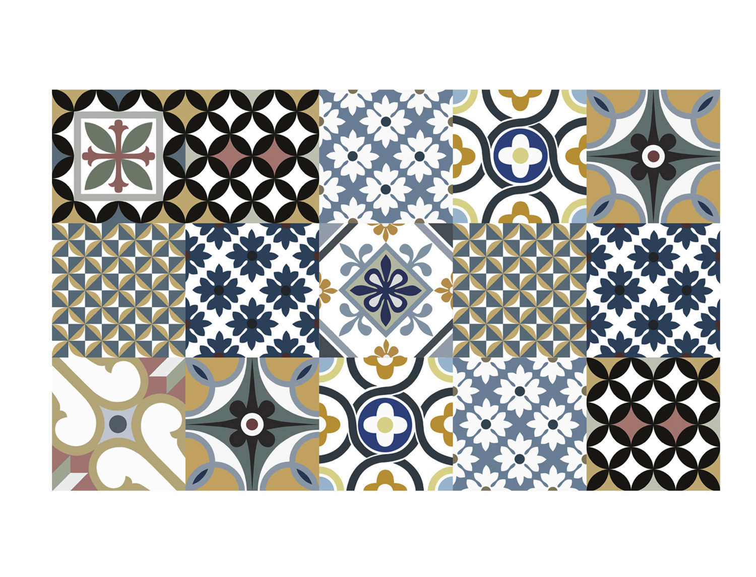 Storplanet Alfombra vinílica acolchada Croma Hidráulico