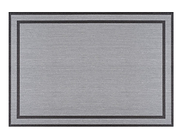 Storplanet - Alfombra de vinilo tejido Living Deco AE24 Marco Silver