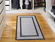 Alfombra de vinilo tejido Living Deco AE24 Marco Silver