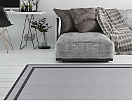 Alfombra de vinilo tejido Living Deco AE24 Marco Silver