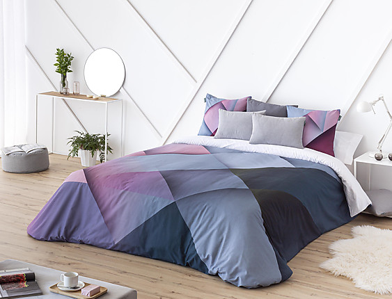 Confecciones Paula - Funda nórdica 100% Algodón Mollet cama 150 almohada partida