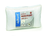 Almohada Micro Duvet doble funda. Firmeza Media