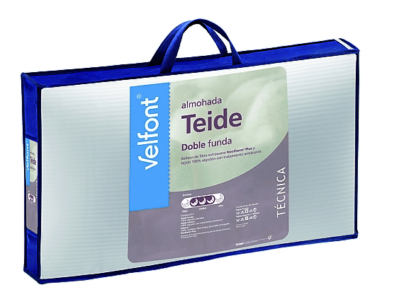 Velfont - Almohada Teide doble funda. Firmeza Media