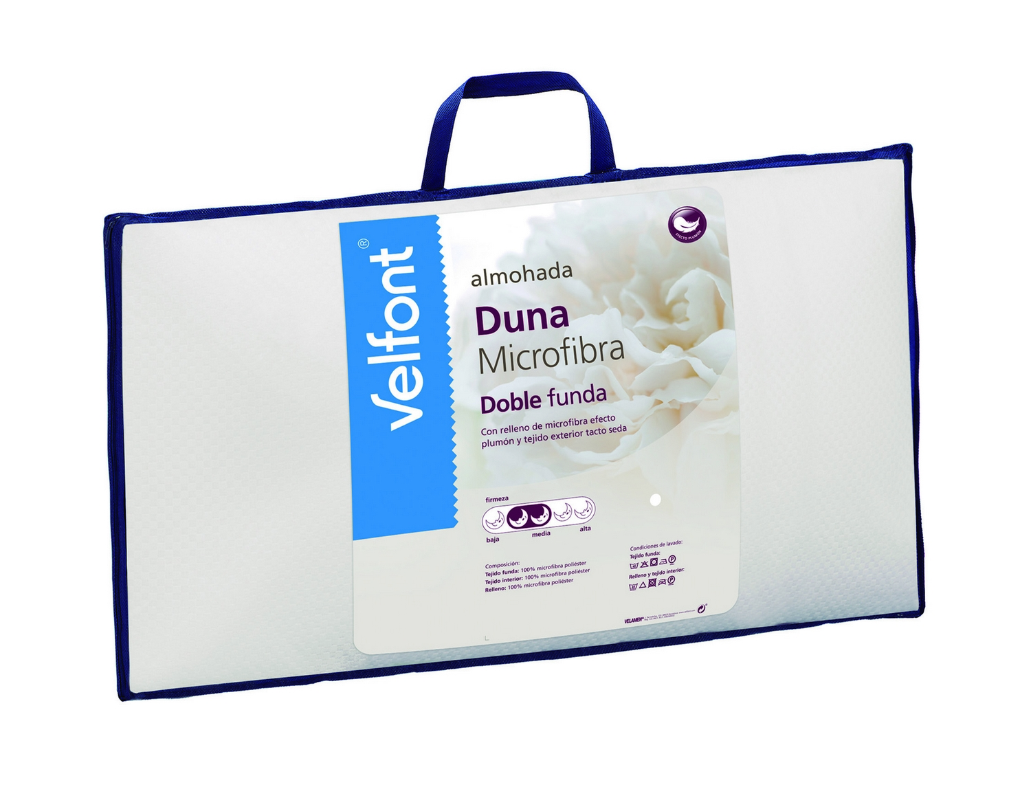 Almohada Duna doble funda. Firmeza Media-Baja - Centro Textil Hogar