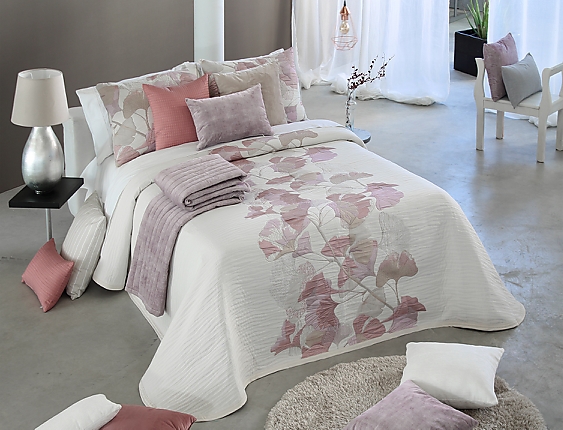 Reig Marti - Colcha Jacquard Linneo 02 malva