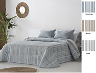 Edredón Conforter Nórdico Jacquard Soller JVR color Beige, Gris o Turquesa
