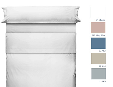 Cañete - Juego de cama Talam Satin Algodón 300 hilos
