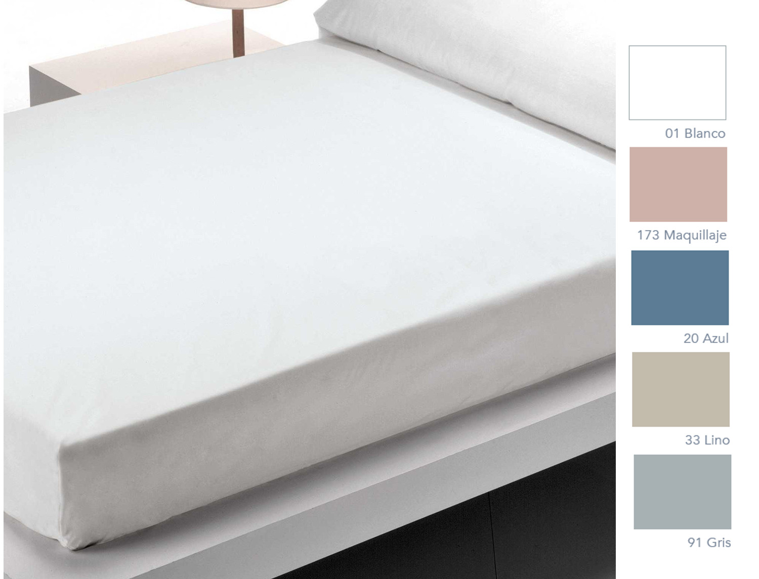 Cañete Bajera ajustable Talam Satin Algodón 300 hilos