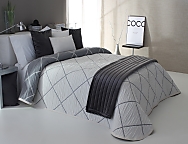 Colcha Jacquard Reversible Damir 08 gris