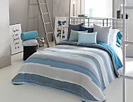 Colcha Jacquard Marea 03 azul