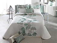 Colcha Jacquard Linneo 04 verde salvia