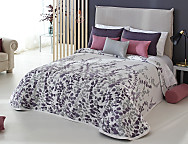 Colcha Jacquard Reversible Córdoba 09 arándano