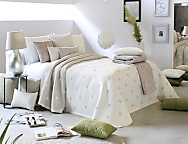 Colcha Jacquard Reversible Culkin 01 beige