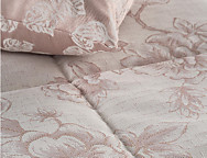 Colcha edredón Jacquard Fantasy Rosa