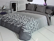 Funda nórdica Jacquard Edgar 08 gris