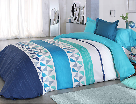 Reig Marti - Funda nórdica Wang color Azul Oferta fin de existencias