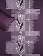 Colcha piqué Jacquard Zen Morado