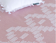 Colcha Jacquard Vejer Rosa