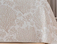 Colcha Jacquard reversible Gandía Beige