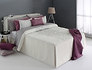 Colcha Edredón Jacquard tipo 01 Amiens 08 nacar