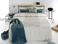 Colcha Edredón Jacquard tipo 01 Amiens 01 beige