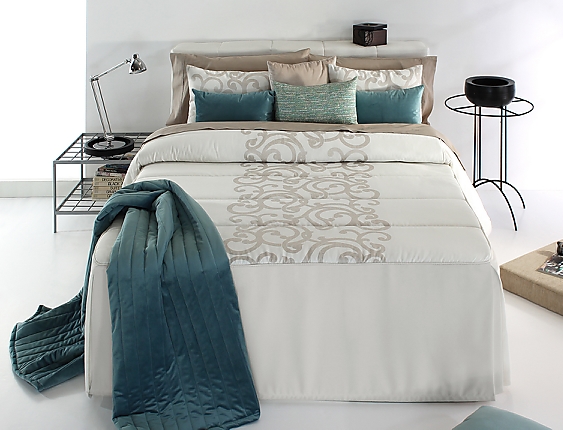 Reig Marti - Colcha Edredón Jacquard tipo 01 Amiens 01 beige