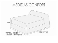 Edredón Conforter Pique Manises Blanco