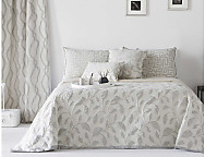 Colcha Jacquard Margot Gris