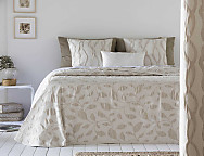 Colcha Jacquard Margot Lino