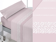 Juego de cama Pizeti color Rosa
