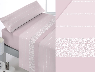 Reig Marti Juego de cama Pizeti color Rosa Oferta últimas unidades