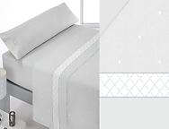 Juego de cama Petty color Gris Oferta últimas unidades