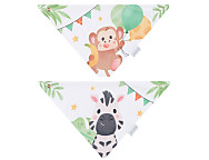 2 Baberos Bandana impermeables Jungle