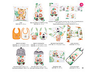 Vestidura Minicuna Colecho Funda nórdica+Relleno+Protectores Jungle