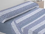 Juego de cama de invierno Coralina Roma color Azul precio especial hasta final de stock