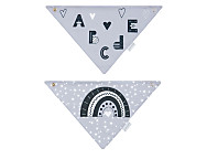 2 Baberos Bandana impermeables ABC