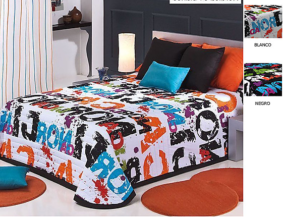 Cañete - Confortino Nórdica color Blanco o Negro