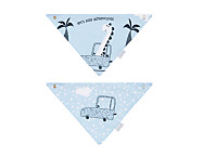 2 Baberos Bandana impermeables Dino