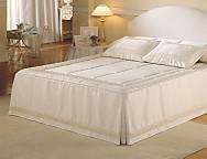 Colcha edredón Jacquard con puntillas Rania