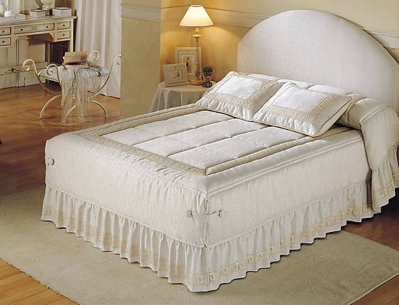 JVR - Semiconforter Jacquard con puntillas Rania