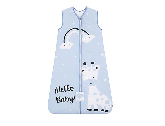 Pekebaby - Saco de dormir bebé 6-18 meses Rainbow Dreams Azul