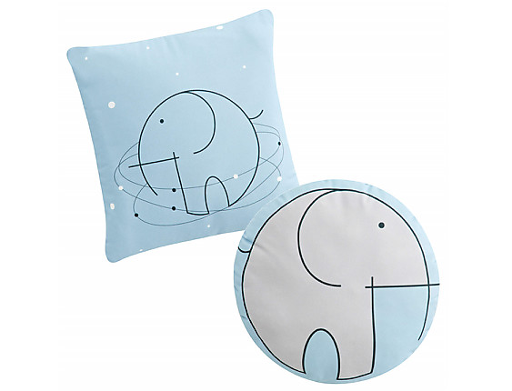 Pekebaby - Cojines con relleno Bluephant (pack de 2)