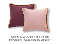 Funda de cojín reversible Ibiza